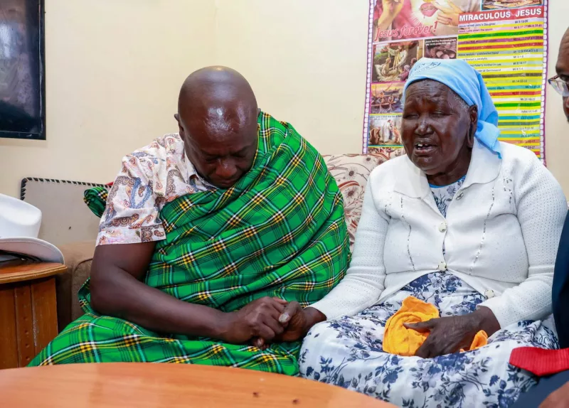 Gachagua visits Ng'eno’s mother, calls for probe into his death