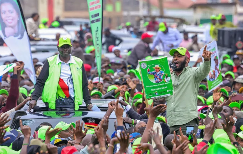 Kagombe’s DCP debut marred by heckling in Gatundu South