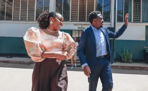 George Ruto Says "Niko Na Bibi" During Tr. Cillah Visit