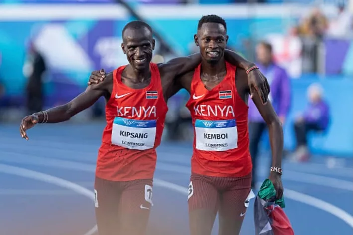 Mathew Kipsang (L) and Cornelius Kemboi/ HANDOUT