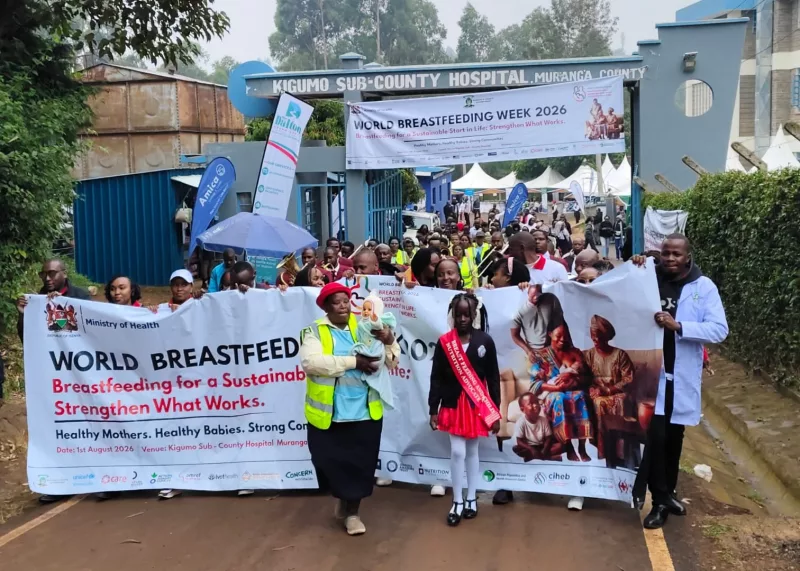 Experts: Only 60% of Kenyan mothers exclusively breastfeed babies