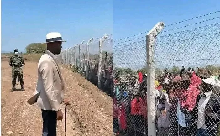 Why Raila Jr Was Speaking Through a Fence in Viral Kilgoris Video