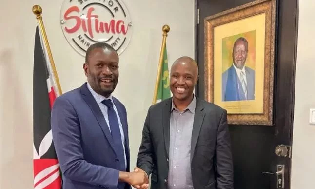 Sifuna, Keter spark political curiosity in light moment