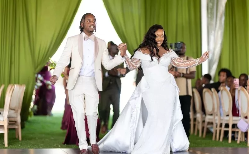 Njuguna and his wife Joanne//The Star