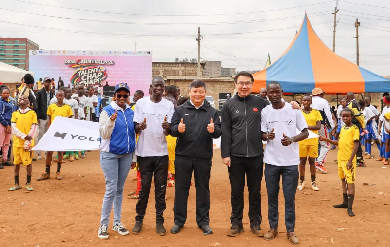 Afristar Blue Vest Volunteers empower Mathare Youth