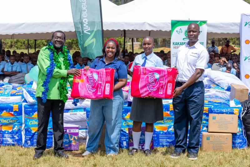 Firm donates dignity kits to keep learners in school