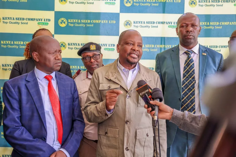 Kagwe assures Kenyans of food security despite drought