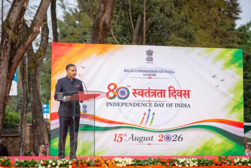 Indian High Commission in Nairobi marks 80th Independence Day