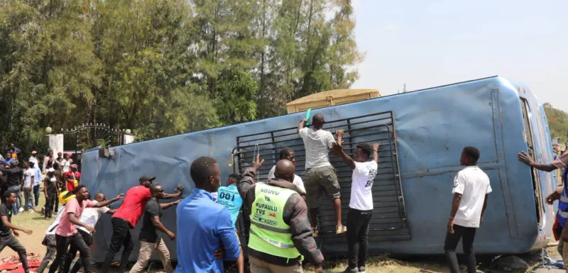 Two TUM students killed in bus crash en route to burial