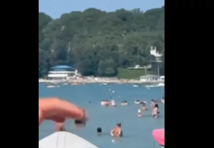 Russia says seven killed and 40 injured by drone hitting beach