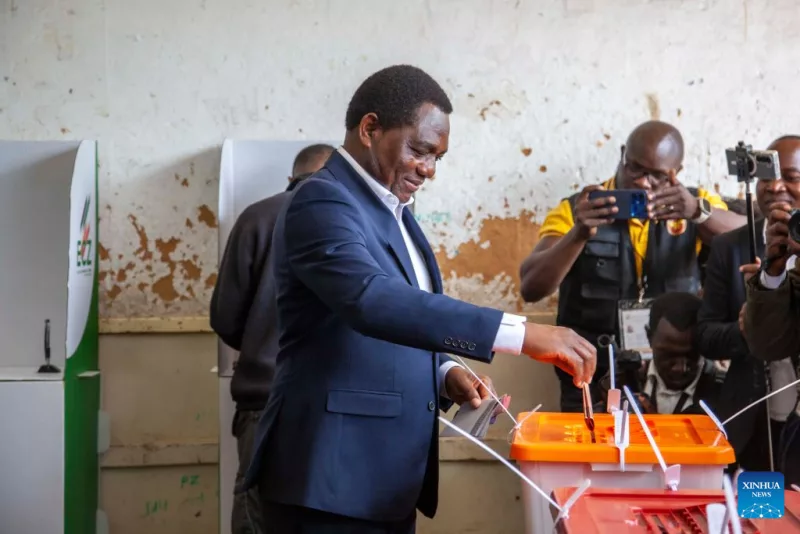 Top Zambian opposition figures arrested days after presidential vote