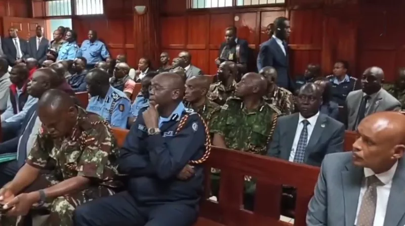 Police bosses in court for Kanja's sentencing