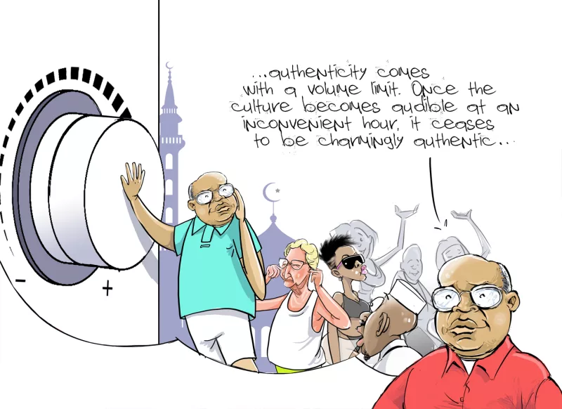 Sometimes the 'noise' is a cultural or economic lifeline