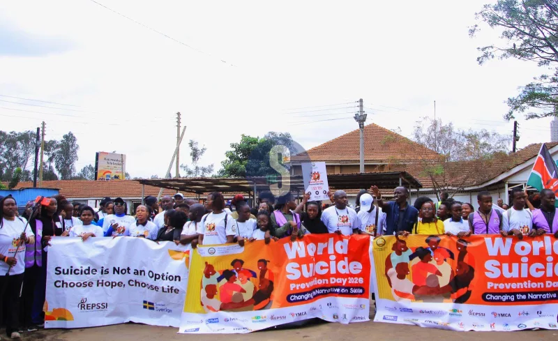 [PHOTOS] Kenyans mark Suicide Prevention Day