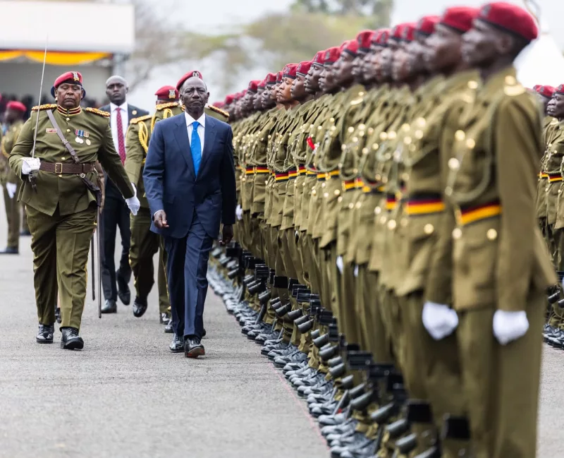 Ruto to GSU officers: Exercise restraint, respect the law