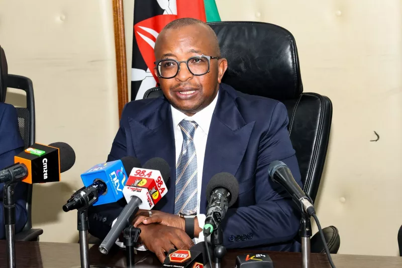 Housing principal secretary Charles Hinga