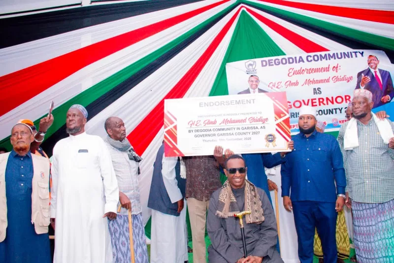 Garissa governor aspirant rejects elders’ role in picking political candidates