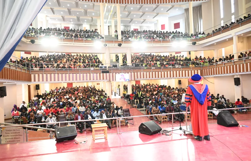 MKU challenges freshers to look beyond degrees
