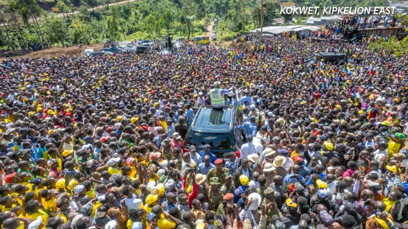 Ruto vows to spread development across Kenya
