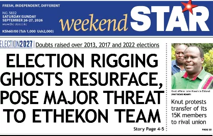 News Brief: Election rigging ghosts resurface