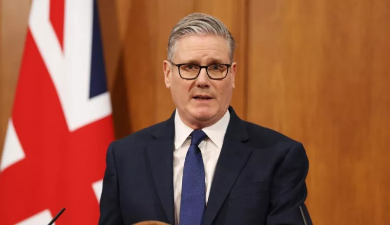 British Prime Minister Keir Starmer speaks at a press conference in London, Britain, April 1, 2026.