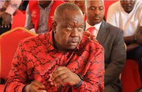 Jubilee Deputy Party Leader Fred Matiang'i at the party headquarters