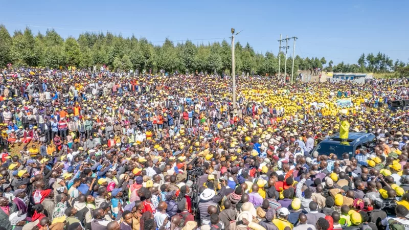 Ruto asks Kericho to register, deliver 1m votes