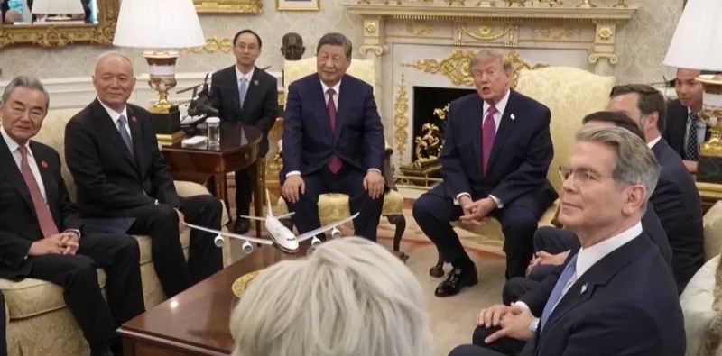 Trump and Xi exchange warm words at state dinner but little progress on key issues