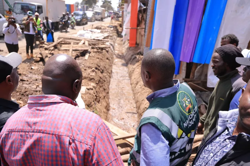 City Hall orders removal of illegal structures blocking Nairobi waterways