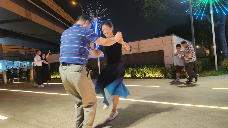 Beijing doesn't speak your language, it dances it