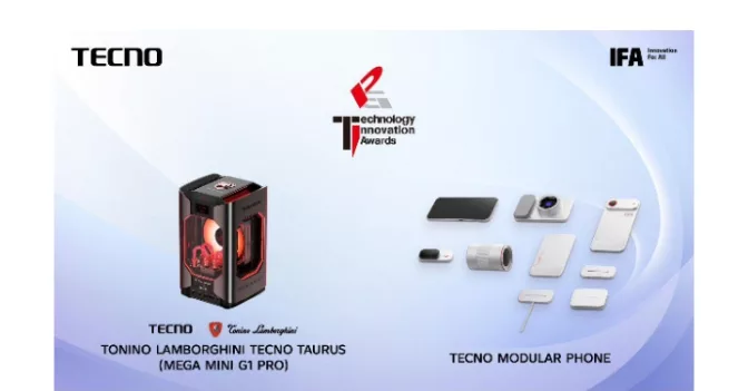 TECNO wins two IFA global product technology innovation awards