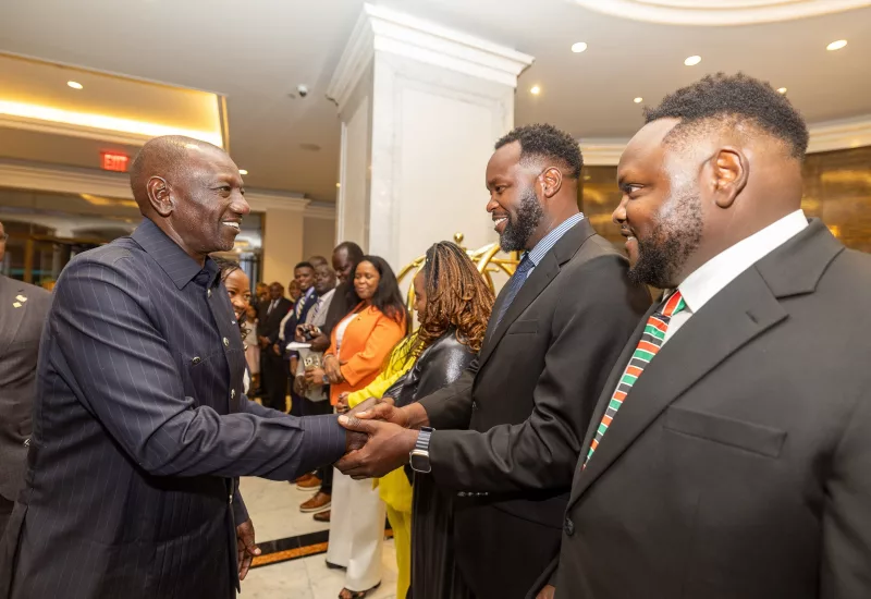 [PHOTOS] Ruto arrives in New York for UNGA summit