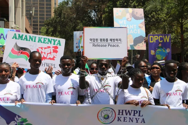 Peace builders’ walk unites religious, civil society in Nairobi