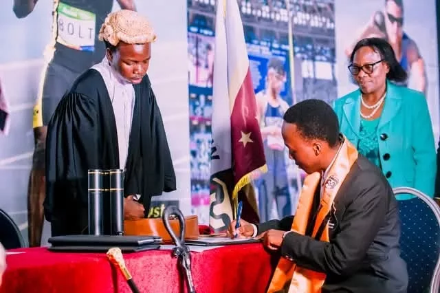 Merishaw School Holds Students’ Council Swearing-In Ceremony