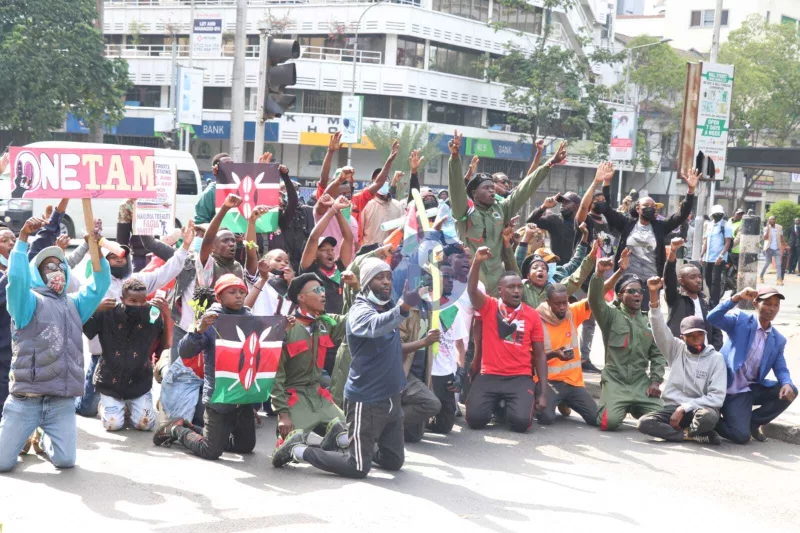 Survey: 82% Kenyans back peaceful protests
