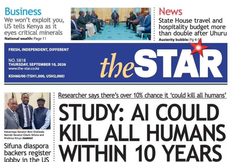 Study - AI could kill all humans within 10 years