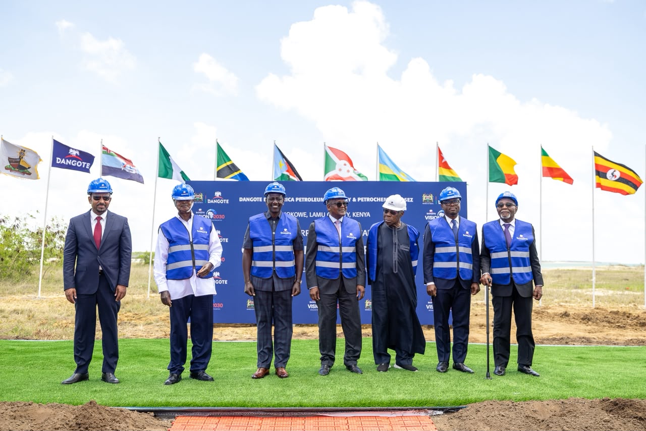 Museveni among guests at Lamu refinery launch