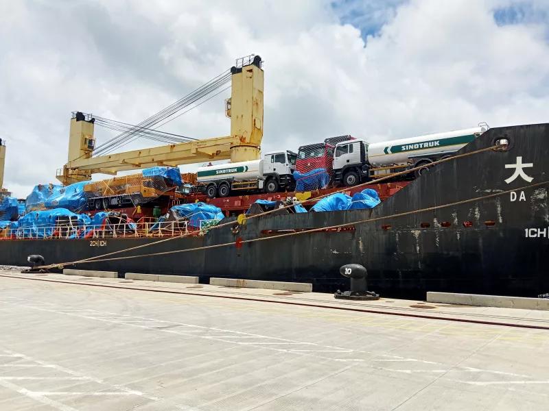 Heavy machinery lands ahead of Dangote launch