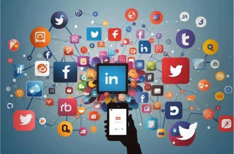 Social media illustration