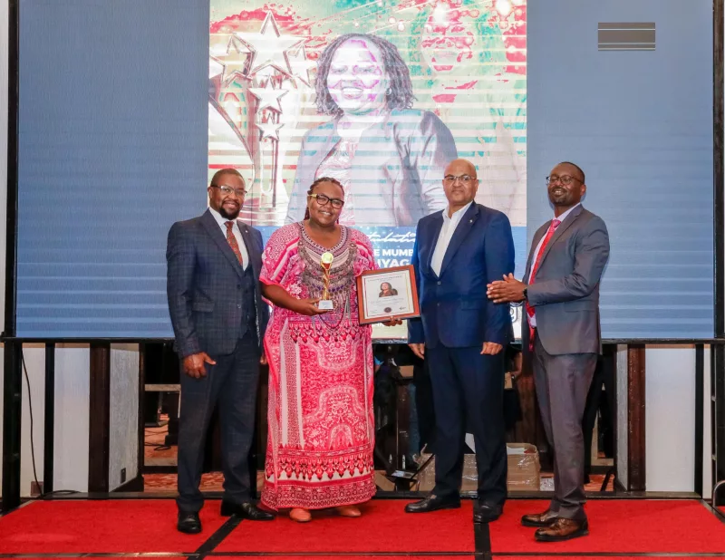Governor Waiguru receives Champions of Progress award