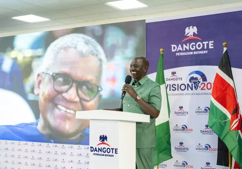 Ruto: Kenya backs Dangote’s Lamu refinery