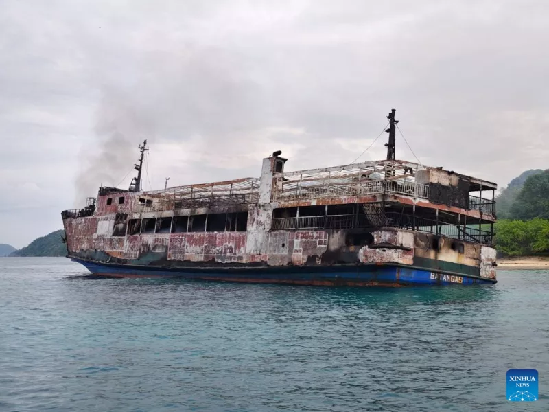 Police: It could take months to identify Philippine ferry fire victims