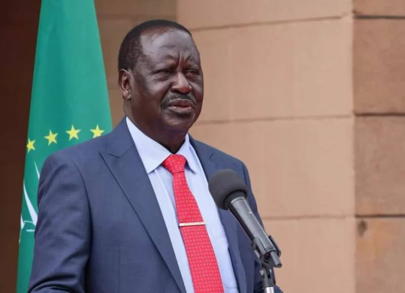 The late former Prime Minister Raila Odinga/HANDOUT