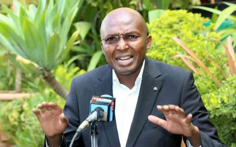 Mbae: Opposition won't name joint flagbearer this year