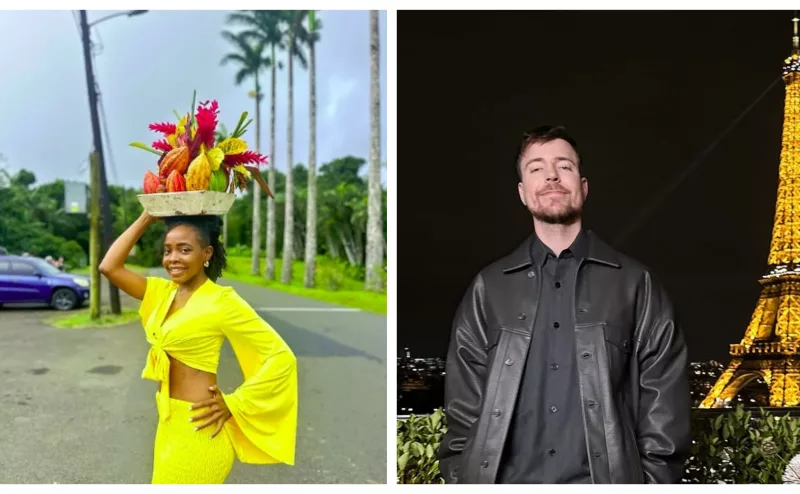 Miss Trudy and Wode Maya Host MrBeast