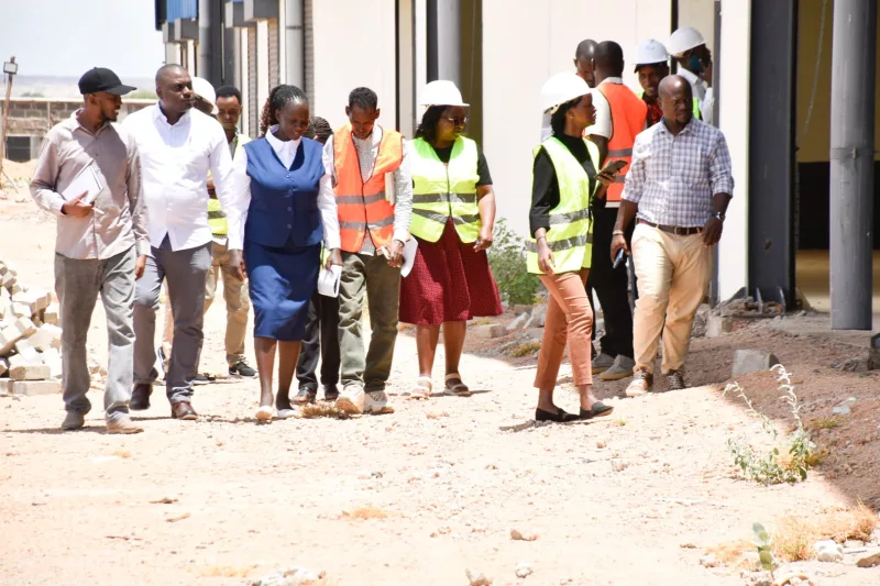 Garissa County Chief Officer for Industrialization and Enterprise Development, Jael Ouma.