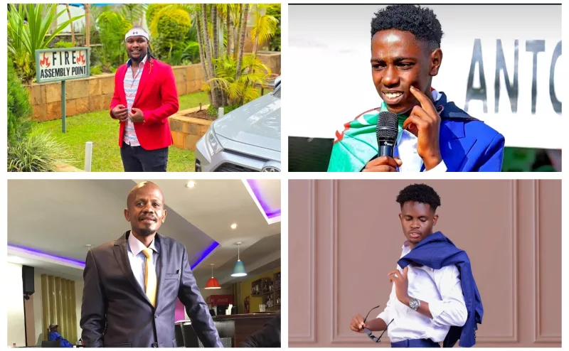 Moya David,Githeri Man,Diaso,Kaluma Boy//Instagram