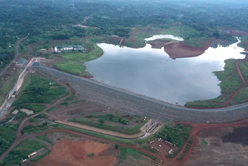 Thiba dam in Kirinyaga County/FILE
