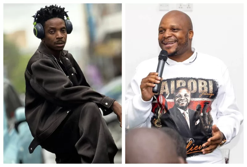 Jalang'o Clashes with Eric Omondi Over Signature Drive