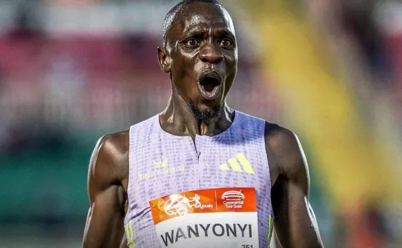 Athlete Emmanuel Wanyonyi